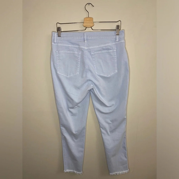 LOFT Skinny Crop Slash  Pocket Jeans - Picture 6 of 6